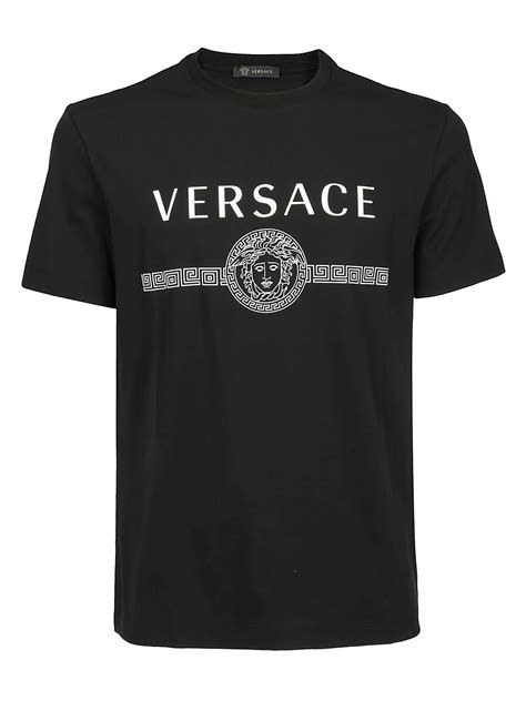 versace black white t shirt